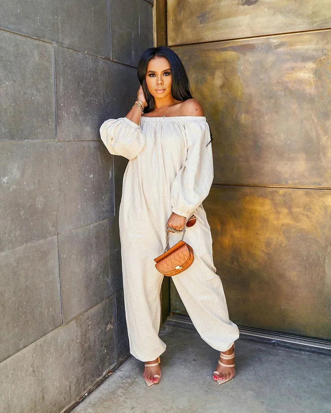 Women's Slim Fit PU Jumpsuit Sexy Party Playsuit Rompers Cool Overalls for Night out Special Occasions Badiee Stylez