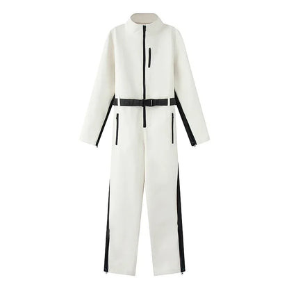 Women Waterproof Windproof Skiing Suit Fashion Female Elegant Skateboard Jumpsuit Winter Ski Jumpsuits for Women Snow Suit Badiee Stylez
