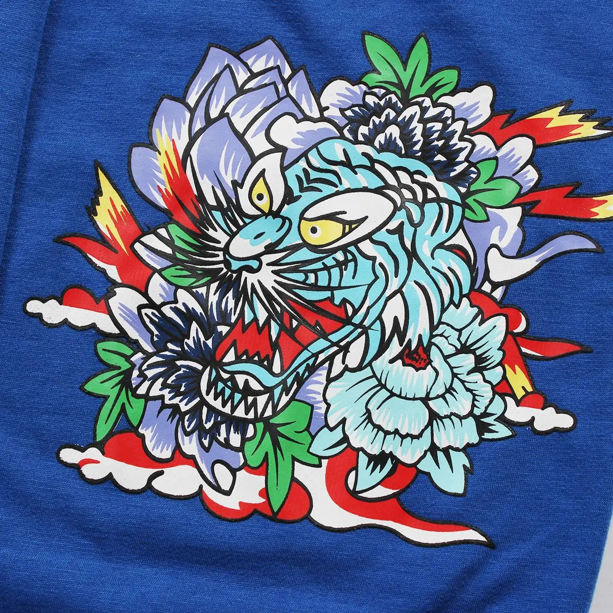 Bangniweigou Skull Love Print Zipper Short Cardigan + High Waist Straight Leg Pants Two Piece Set Women Tracksuit Autumn Winter