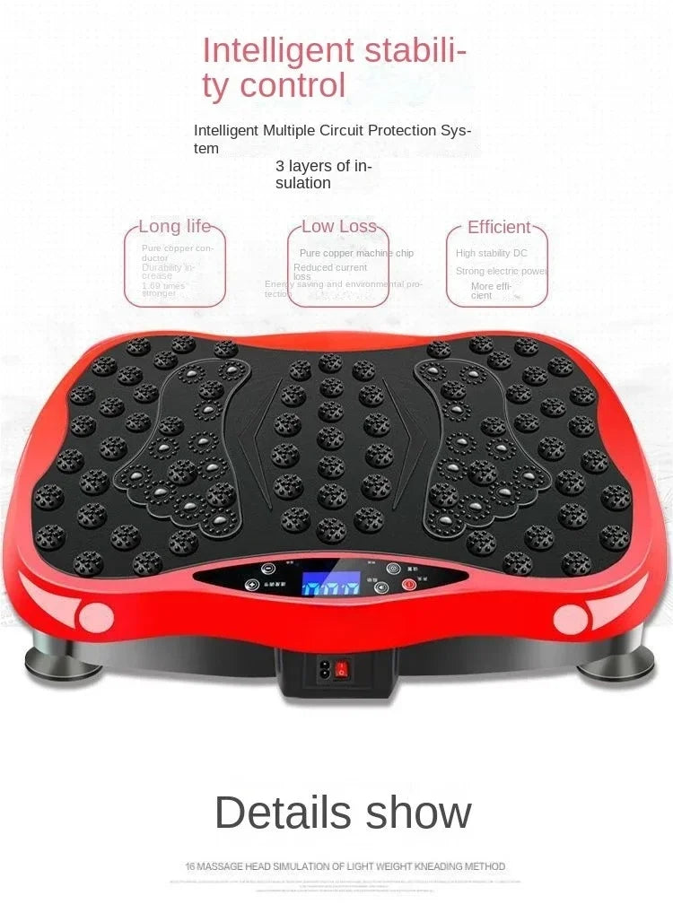 LazyTone Vibration Plate, Zero-Exercise Slimming, Target Stubborn Fat, Define Core, Advanced Weight-Management Tool