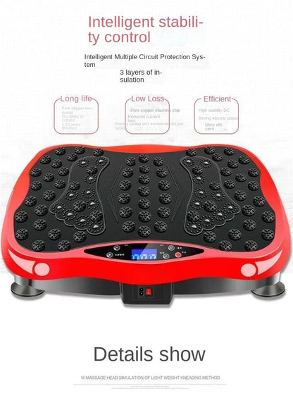 LazyTone Vibration Plate, Zero-Exercise Slimming, Target Stubborn Fat, Define Core, Advanced Weight-Management Tool