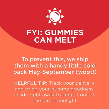 Probiotic + Prebiotic Gummies - Promote Digestive Health and Relieve Bloating Supplement