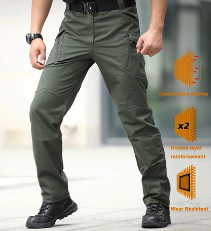 City Tactical Cargo Pants Classic Outdoor Hiking Trekking Army Tactical Joggers Pant Camouflage Military Multi Pocket Trousers - Badiee Stylez