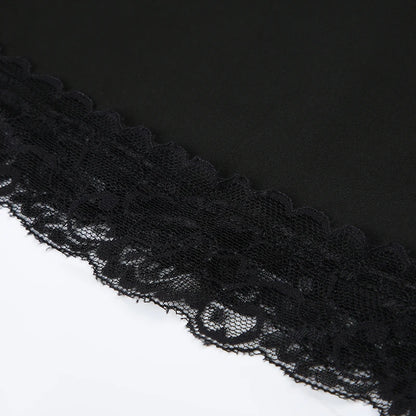 Rockmore Women's Lace Off Shoulder Bodycon Dress Elegant Long Sleeve Mini Dress for Party Club Dating Ladies Spring Fall Clothes