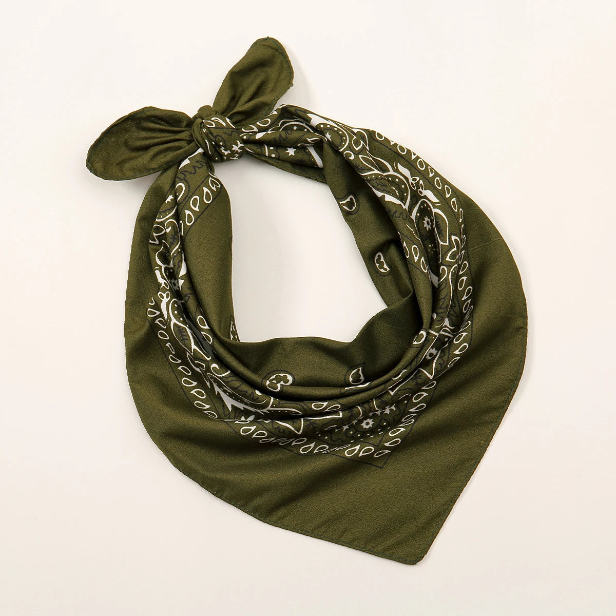 Bohemian Print Bandana Paisley Printed Headbands Hiphop Kerchief Outdoor Unisex Headband Wrist Wraps Face Mask Handkerchief FJ836-11