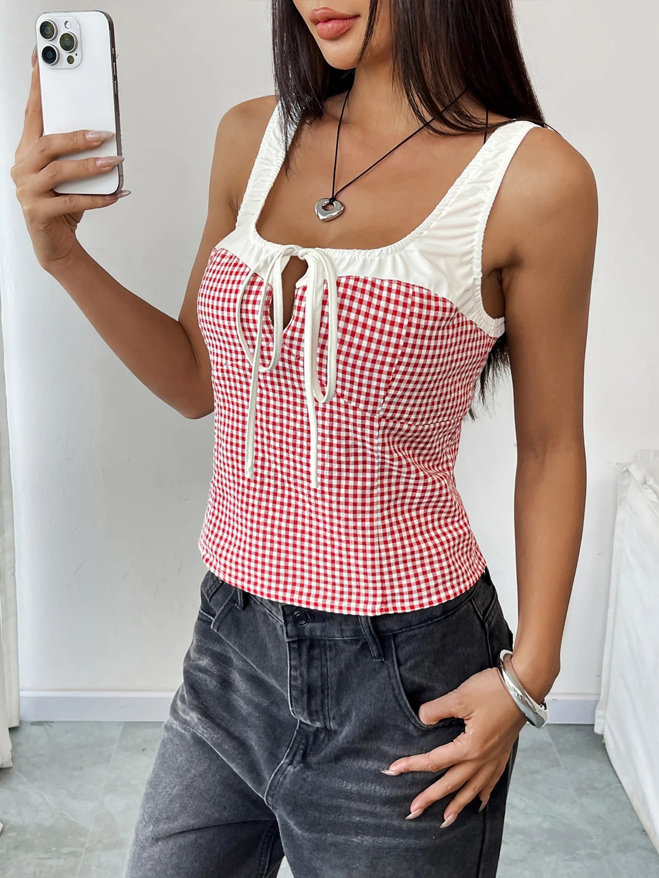 2025 Sexy Female Sleeveless Bodycon Strap Top Summer Women Hollow Patchwork Short Vest Lady Off Shoulder Clud Crop Tops Clothes