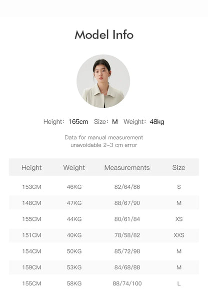 ZIQIAO Apricot Temperament Polo Neck Short Single Breasted Blazer Coat High Waist Zipper Waist Women Skirt 24ZQ91167+24ZQ91168