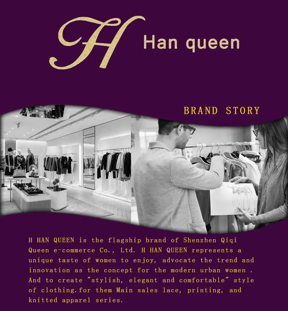 H Han Queen Vintage Print Elegant Long Dress Women Spring Single-breasted Shirt Dresses Waist Swing Ankle-length Vestidos