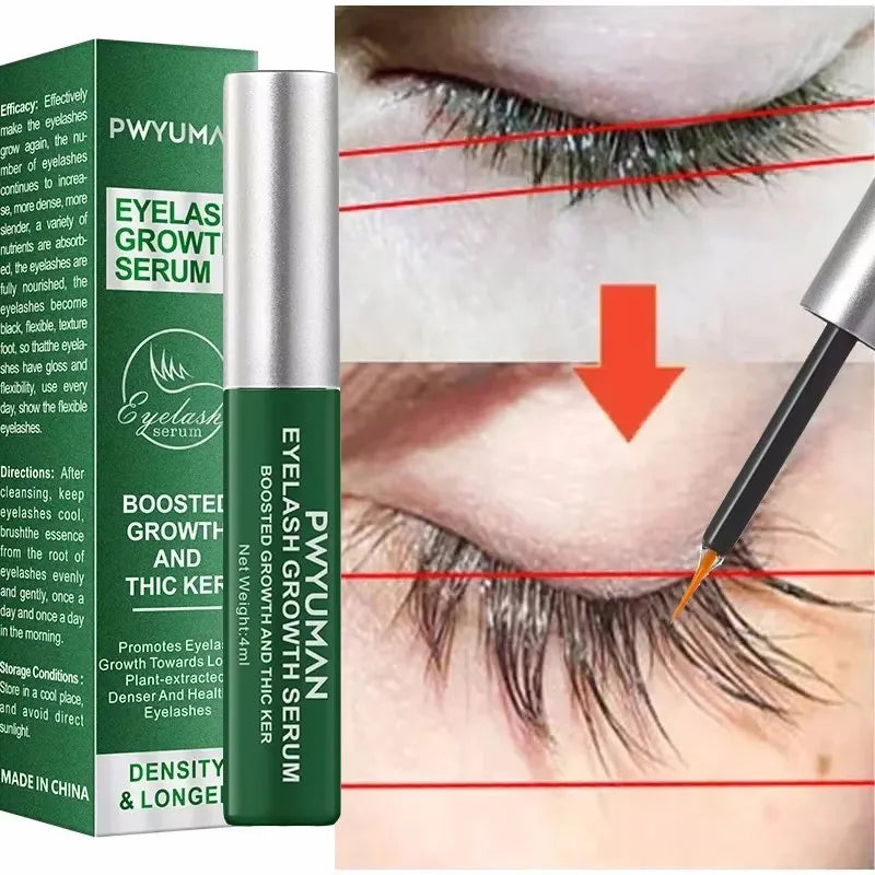Eyebrow Eyelash Growth Serum Fast Growing Prevent Hair Loss Damaged Treatment Prevent Baldness Fuller Thicker Eye Care Makeup A