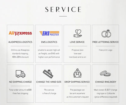 ATTAGEMS Solid 925 Sterling Silver Rings for Women Moissanite Full Eternity Wedding Band Engagement Wedding Ring Fine Jewelry