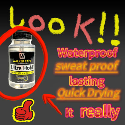 Ultra Hold Waterproof Walker Tape Lace Adhesive for Cosplay Wigs False Ears Beards - Seamless Durable Fast Gentle Application