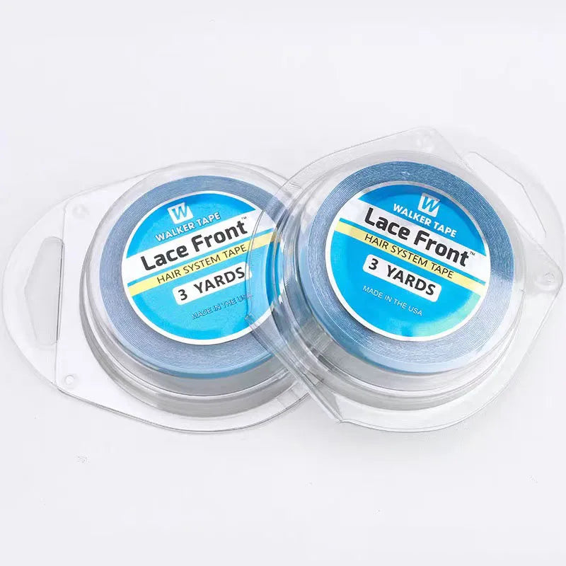 Wholesale  3yards Hair System Tape Double Side Walker Tape Blue Lace Front Wig Tape For Toupee Sweatproof Ultra Hold Wig Tape