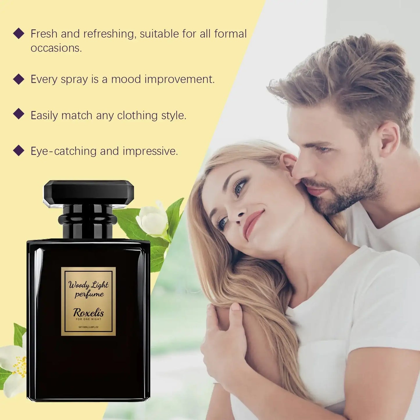 Wooden Cologne Perfume Long-Lasting Woody Light Fragrance Luxurious Captivating Aroma Classic Elegant Scent Men Perfumes