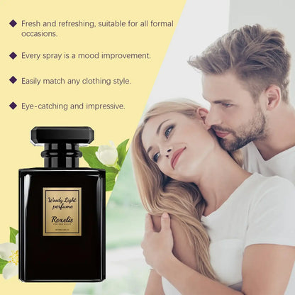 Wooden Cologne Perfume Long-Lasting Woody Light Fragrance Luxurious Captivating Aroma Classic Elegant Scent Men Perfumes