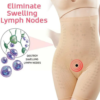 Far Infrared Negative Oxygen Ion Fat Burning Tummy Control & Detox Bodysuit Tummy And Hip Lift Pants For Women