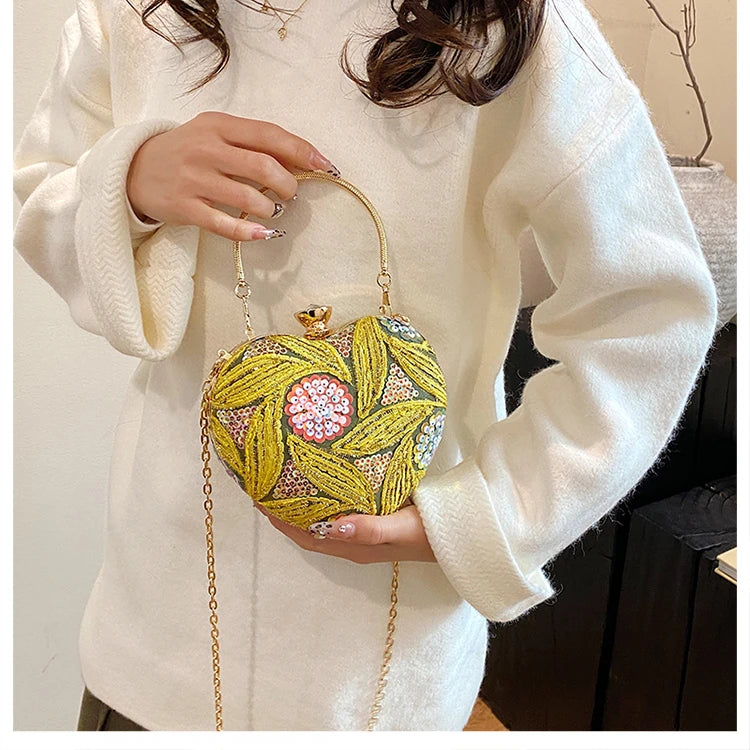 Luxury Gold Clutch Bags for Women 2025 Party Bags Evening Purse Designer Crossbody Bag New in Handbag Ladies hand bag sac femme