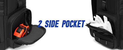 Tool Backpack Heavy Duty for Men Tool Storage With 3 Tool Pouches Organizer Electrician Plumber Maintenance Worker Tool Bags