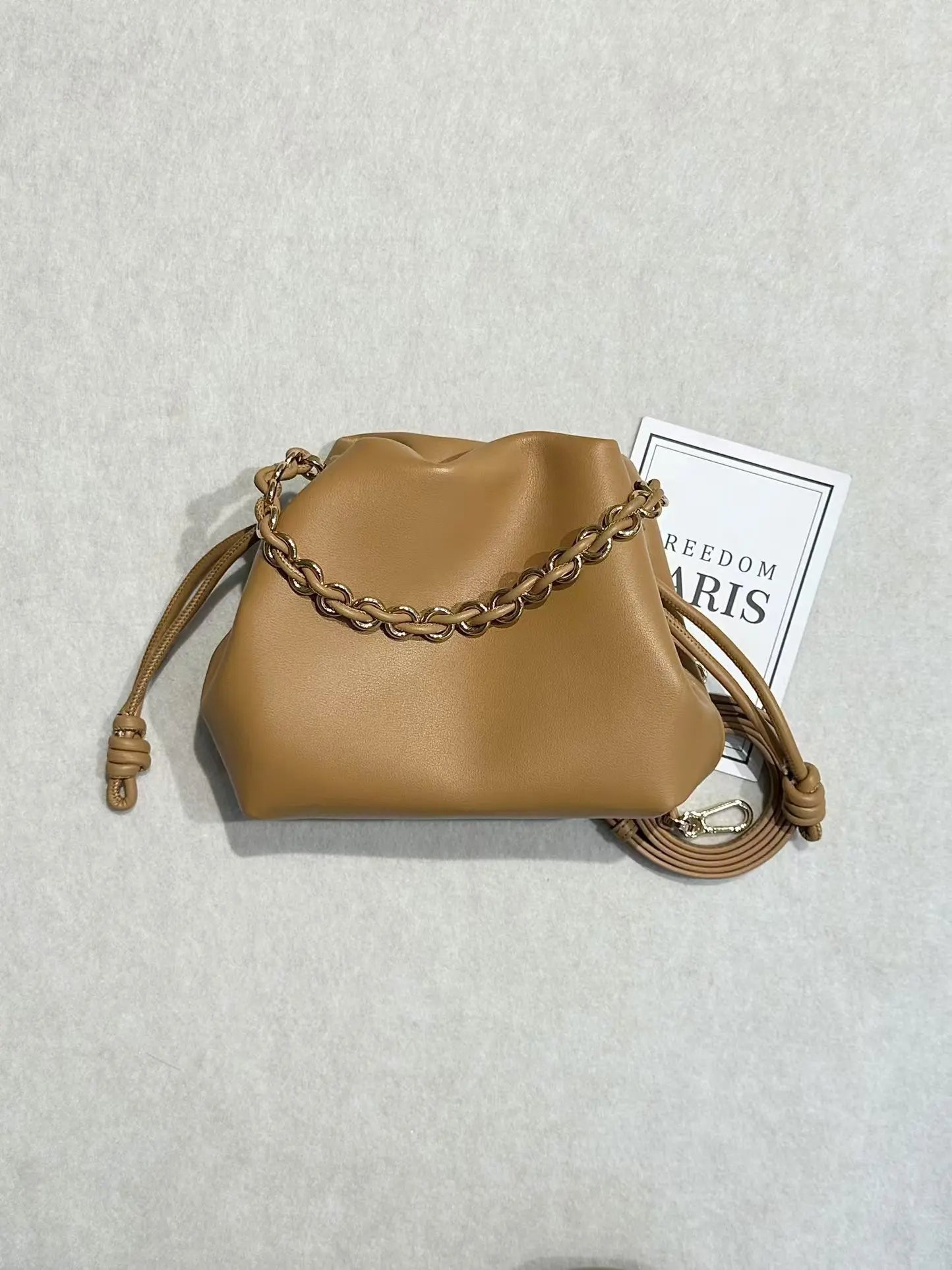 Brand Design Fashion High-grade Texture Leather Cloud Bag Luxury Ladies High Quality Cowhide Shoulder Crossbody Bags For Women