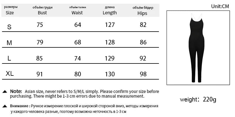 Sexy Women Sling Jumpsuits Summer New Fashion Streetwear Sweatpants Solid Sexy Elegant Lady Backless Bodycon Jumpsuits Clothing