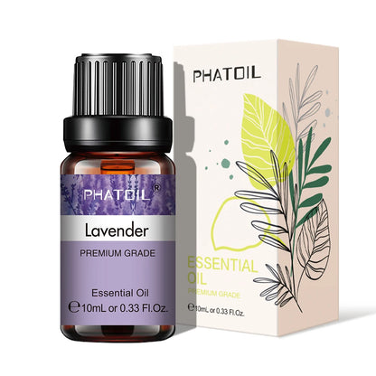 10ml Lavender Essential Oils Pure Natural for Diffuser humidifier Aromatherapy Jasmine Vanilla Aroma Oil for Skin Care, DIY Soap - Badiee Stylez