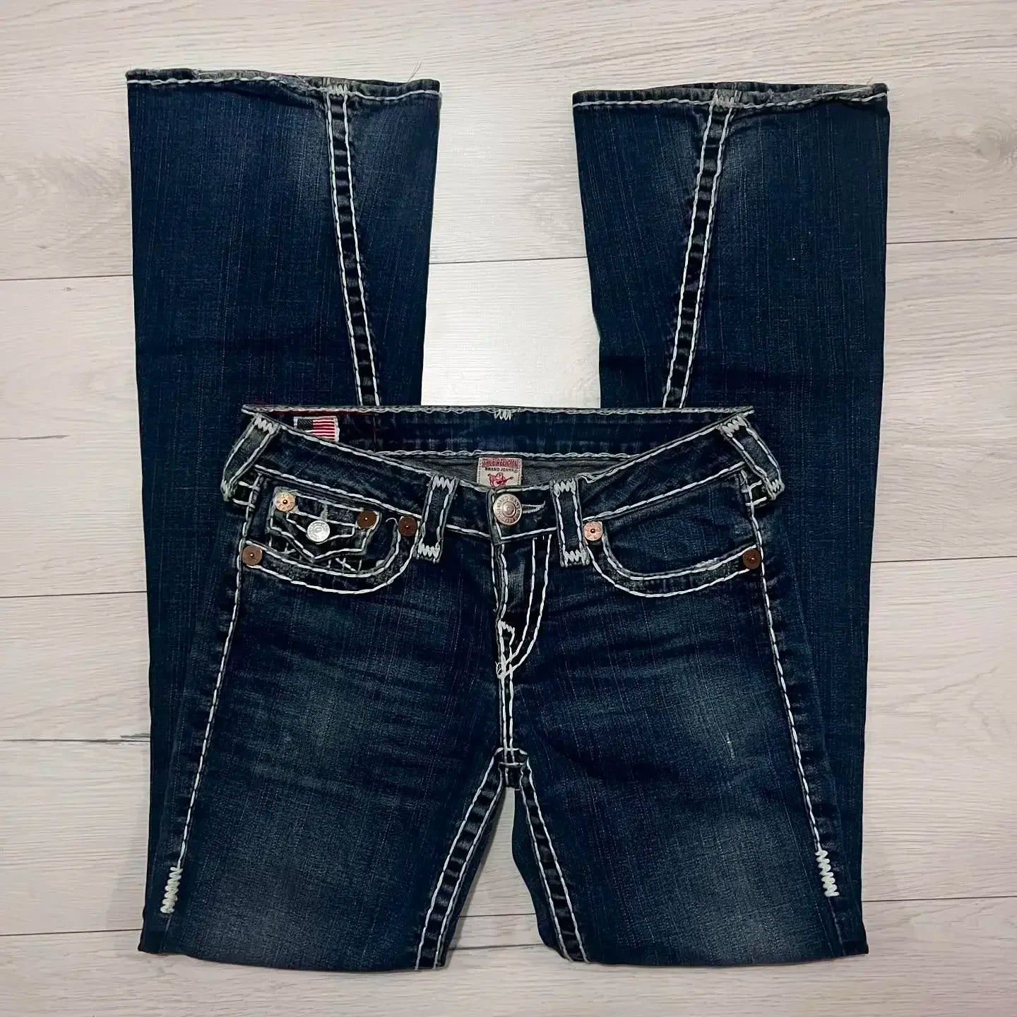 2025 Harajuku Y2K New Buddha High waist Super T Bootcut Jeans Flared Jeans Street Denim Pants High Waist Straight Leg Wide Leg