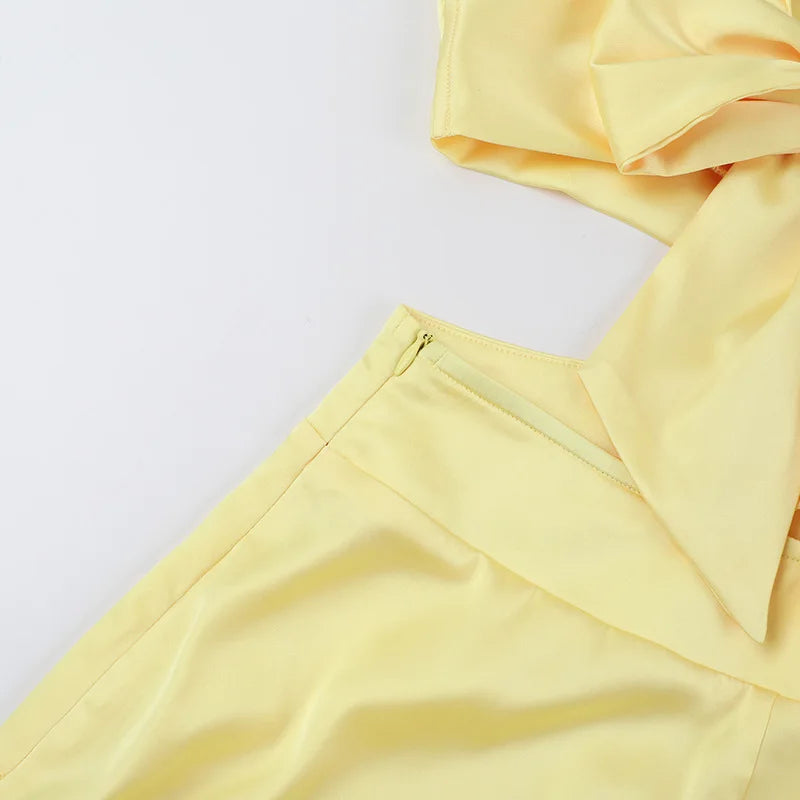 Tornova Deep V neck Hollow Long Dress Female Sleeveless Slit Beach Vacation Dress Solid Color High Waist Bodycon Women's Dress