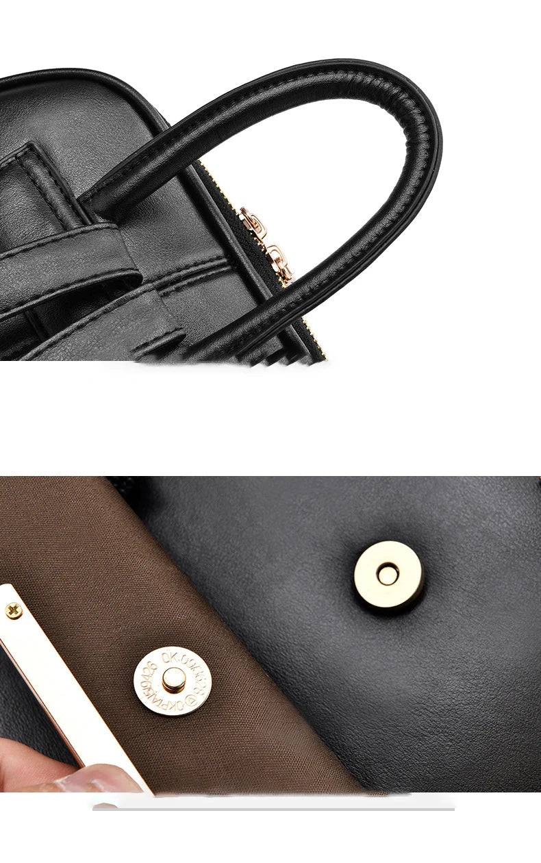 Fashion Sequined Backpack For Women Brand Leather Backpack Female Shoulder Bags Large Capacity Travel Bagpack Women Mochila