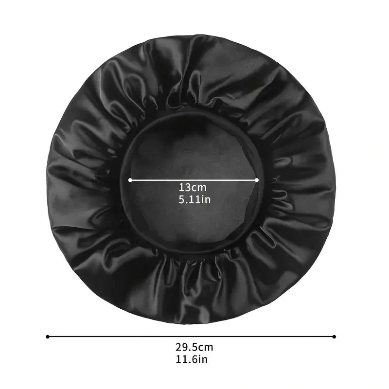 6Pcs Women No-Heat Curly Hair Stick Satin Sleep Cap Set Hair Clip and Ring Comb Sponge Hair Curler Suitable for All Hair Types Badiee Stylez