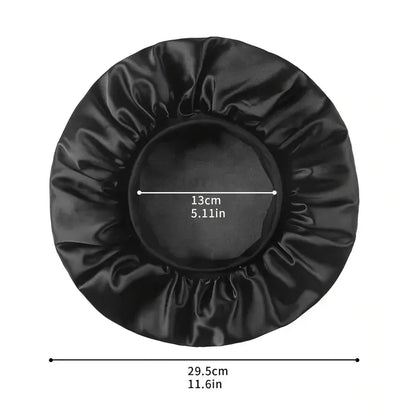 6Pcs Women No-Heat Curly Hair Stick Satin Sleep Cap Set Hair Clip and Ring Comb Sponge Hair Curler Suitable for All Hair Types Badiee Stylez