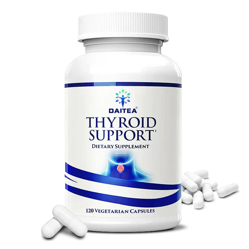 Thyroid Supplement - Metabolism, Energy & Focus- Supports Healthy Thyroid Energy - Vitamin B12 Complex 120 count United States