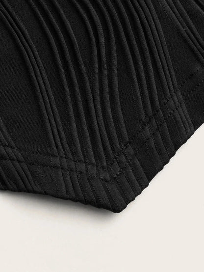 Sexy Rib Knit Strapless Crop Tube Top Women Summer Y2K Clothes Sleeveless Off The Shoulder Tank Top Streetwear Club Party 2024