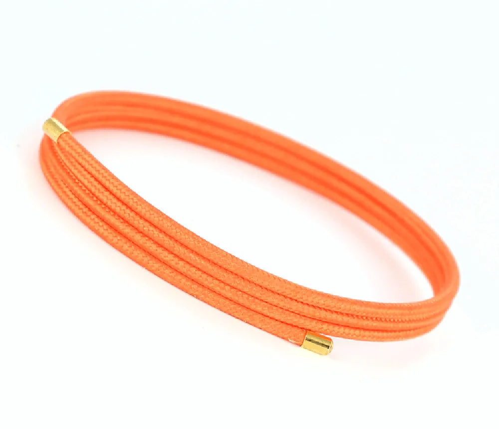 5pcs/Lot Multicolor Magnetic Rope 27cm 51cm 58cm Adjustable Magnet Milan Rope Bracelet  Necklace DIY Jewelry Making Accessories Badiee Stylez