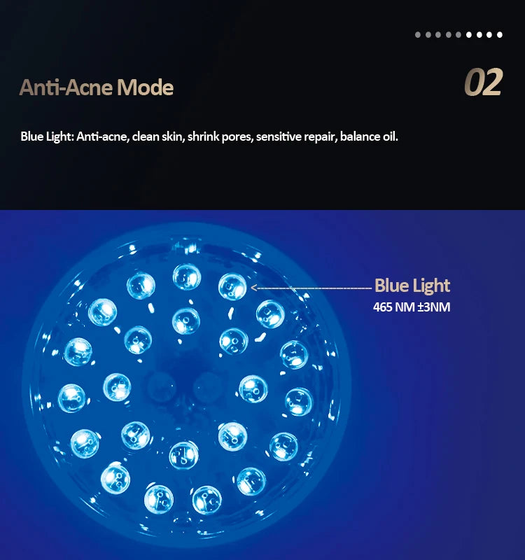 LED Photon Radio Frequency EMS Skin Rejuvenation Thin Face Firming Therapy Facial Skin Lifting Massage Beauty Instrument