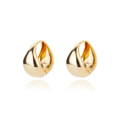 Luxury Star Pendientes Earrings For Women Girl Stainless Steel Minimalist Hoop Piercing 2025 New In y2k Jewelry aretes de mujer E2311G-6 CHINA