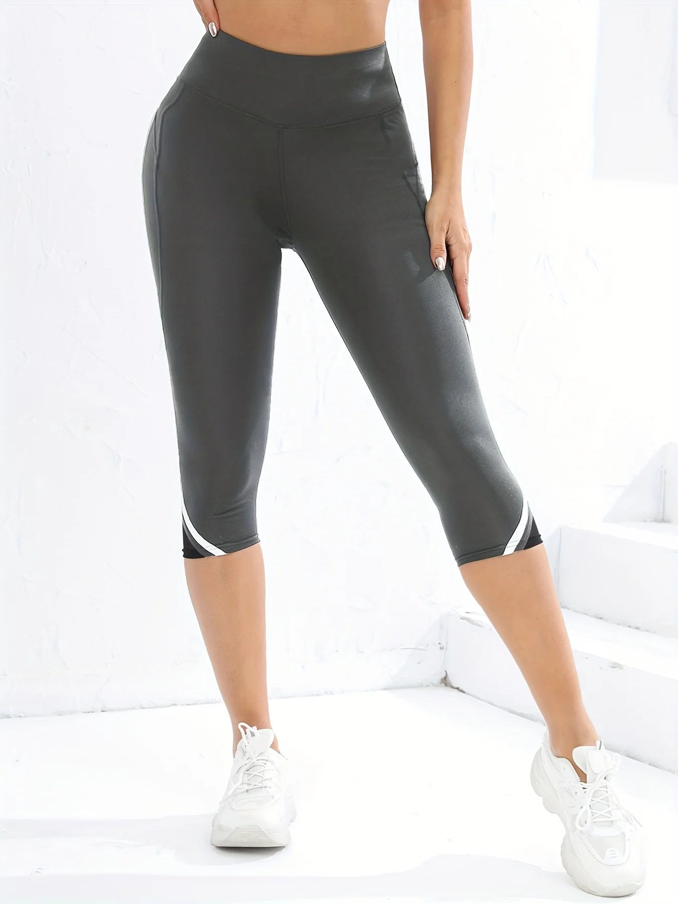 High Waisted Yoga Pants for Women Capri Leggings for Women Workout Leggings for Women Yoga Capris