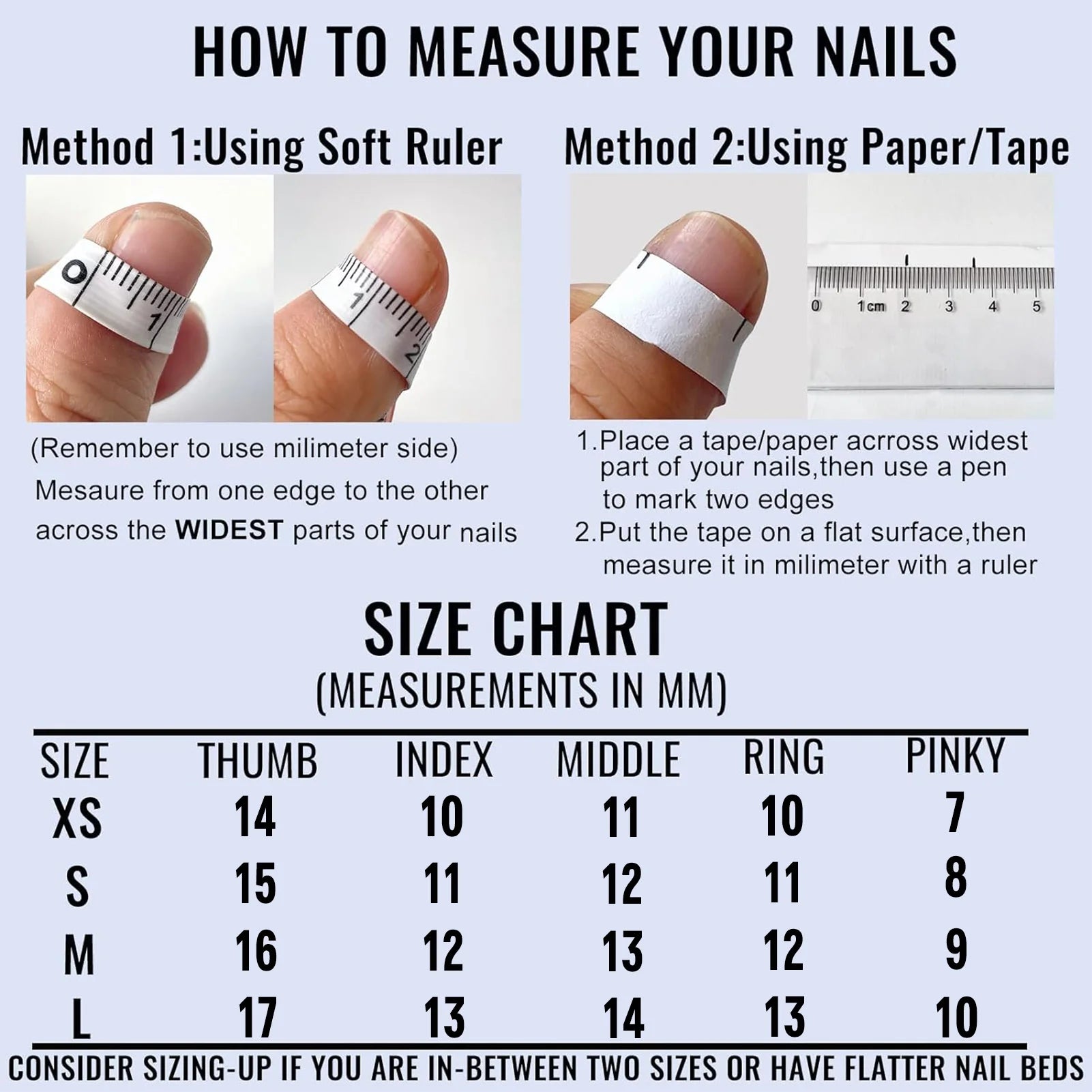 Handmade Press on Nails Black Cool European Fake Nails with Crystal Design Women Wearable Detachable Glitter Almond False Nails