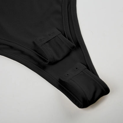 Darlingaga Casual Square Neck Fitness Summer Bodysuit Women Sleeveless Solid Basic One Piece Bodies Sporty Sexy Rompers Outfits