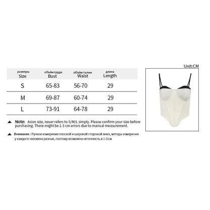Xingqing y2k Tops Women Summer Clothes Contrast Color Spaghetti Strap Sleeveless Asymmetrical Hem Corset Tanks Party Clubwear
