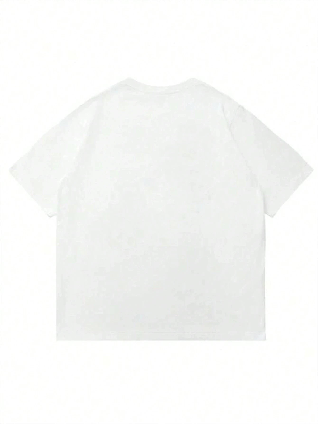 Plus Size Fashion Essential Oversized White MILANO 96 Tee for Effortless Style