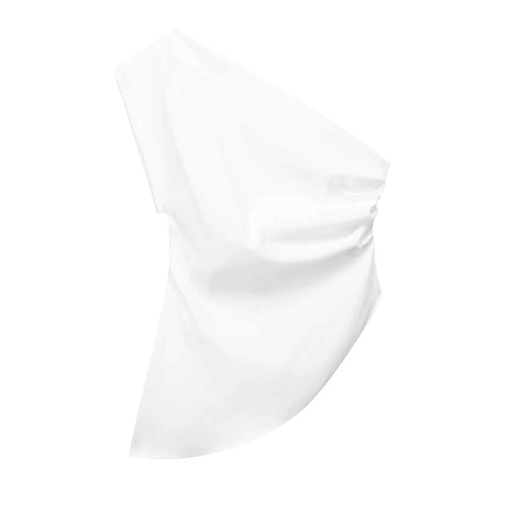 Asymmetric T-shirt New Women's Fashion Trend Spicy Girl Celebrity Temperament Off Shoulder Top