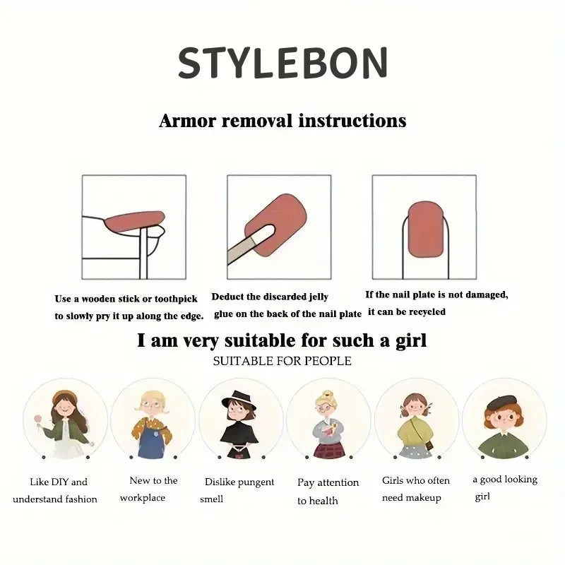 10Pcs Short Square Round Handmade Nails Bow Black and White Bear Fake Nail Diamond Decoration Removable Wearable Nail for Women