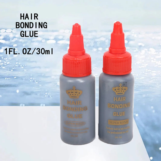 Black Hair Weaving Bond Waterproof Anti-fungus Hair Bonding Glue Super Bond For The Perfect Hold In Hair Bonding Lace Glue1 OZ