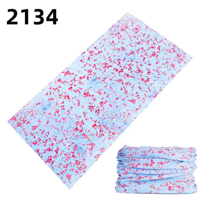 2101Unisex Climbing Hiking Scarf Sport Headwear Bandanas Motorcycle Turban Hand Band Magic Scarves Outdoor Cycling Headband Mask 2134