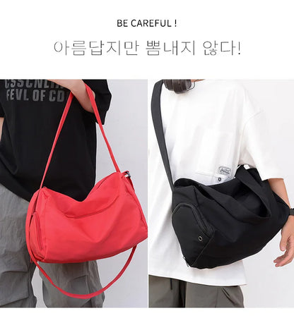 2025 Large capacity Travel Tote Bags for Women nylon Shoulder Messenger Bag Sports Yoga Satchels Fashion Woman Handbag