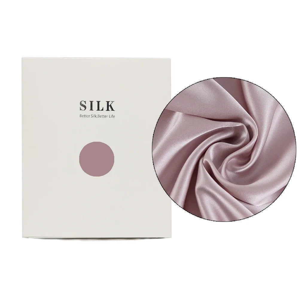 100% Natural Mulberry Silk Pillowcase with Hidden Zipper Double Sided Pure Silk Pillow Case Touch Soft &Cool Suitable for Summer Badiee Stylez