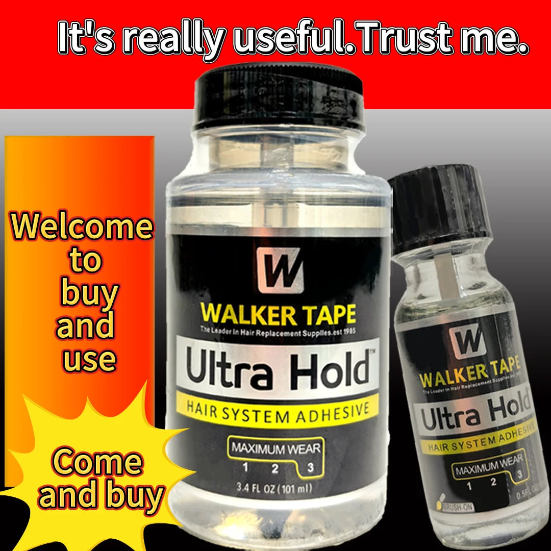 Ultra Hold Waterproof Walker Tape Lace Adhesive for Cosplay Wigs False Ears Beards - Seamless Durable Fast Gentle Application