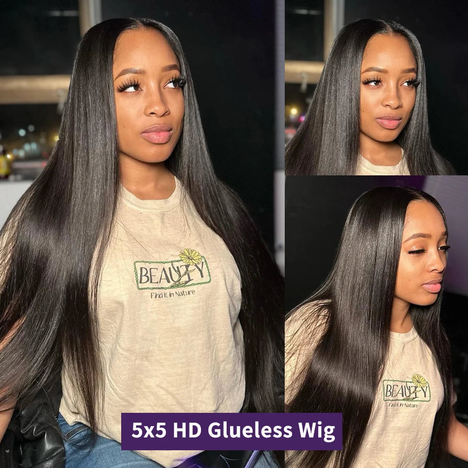 360 Full Lace Frontal Wig 13x6 Straight Glueless Lace Front Wig Brazilian Human Hair Wigs For Black Women 13x4 Lace Wig