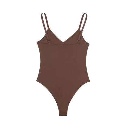 MUJER 2025 Black Woman Body Strappy Sleeveless Bodysuit Women Bodycon Backless Sexy bodysiuts Woman Lingerie Summer Overalls