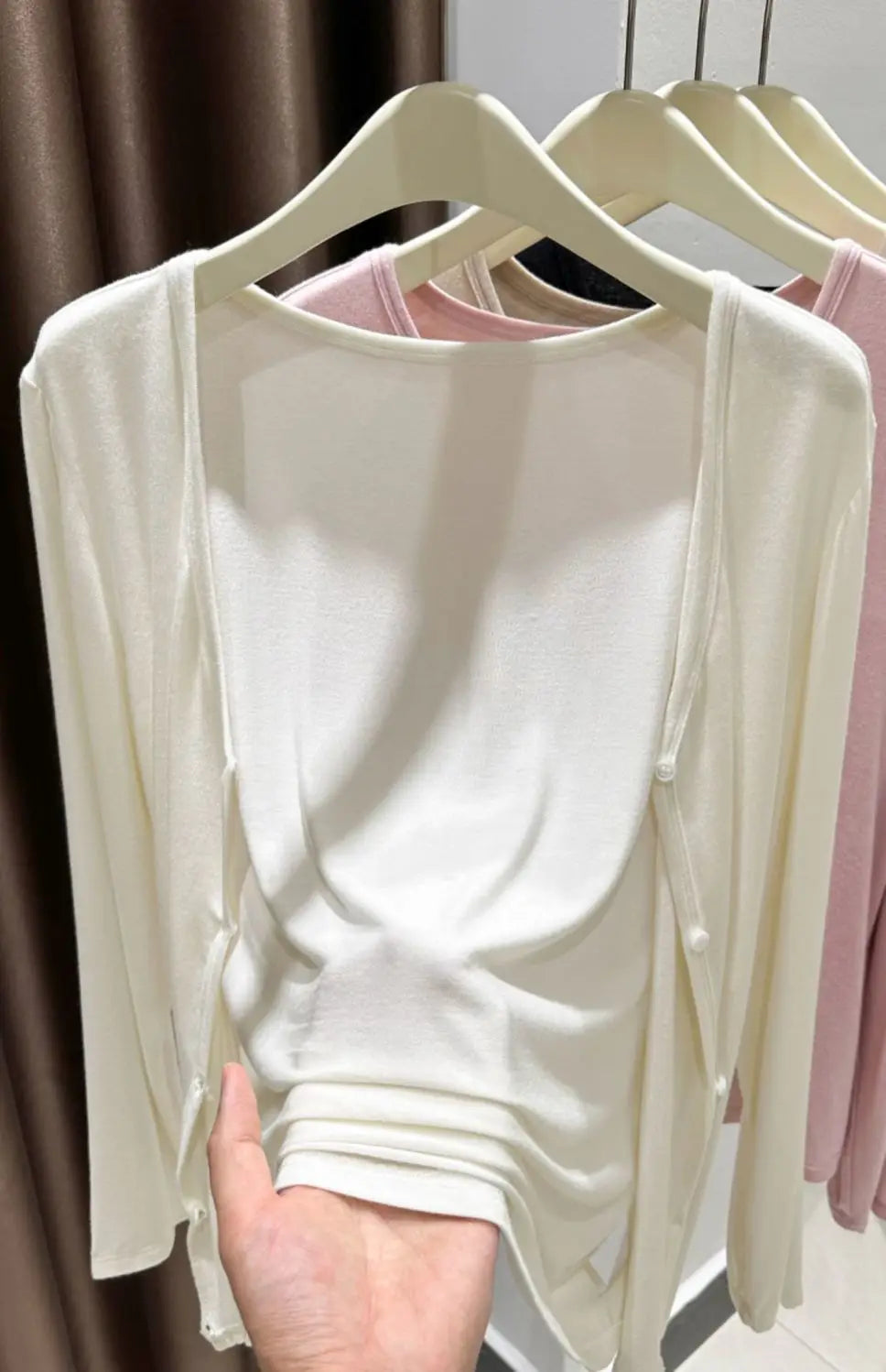 Plus Size Ice Silk Sun Protection Open Cardigan Thin Outerwear Women's Clothing for Chubby mm Short Outerwear Capelet Lace Trim