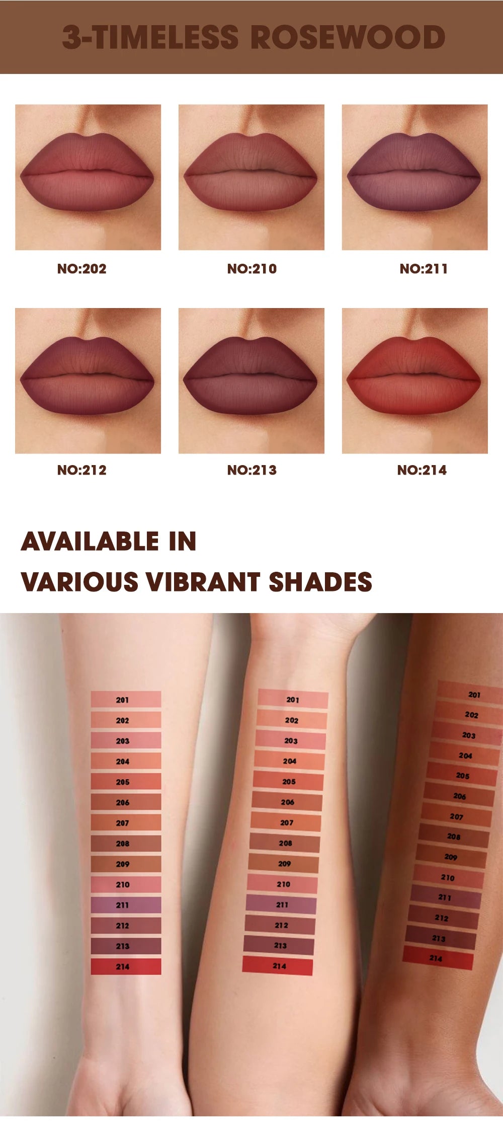 Rozza Waterproof Lip Liner Pencil Set, Weightless Precise Liner with Super Soft Blendable Texture Matte Soft